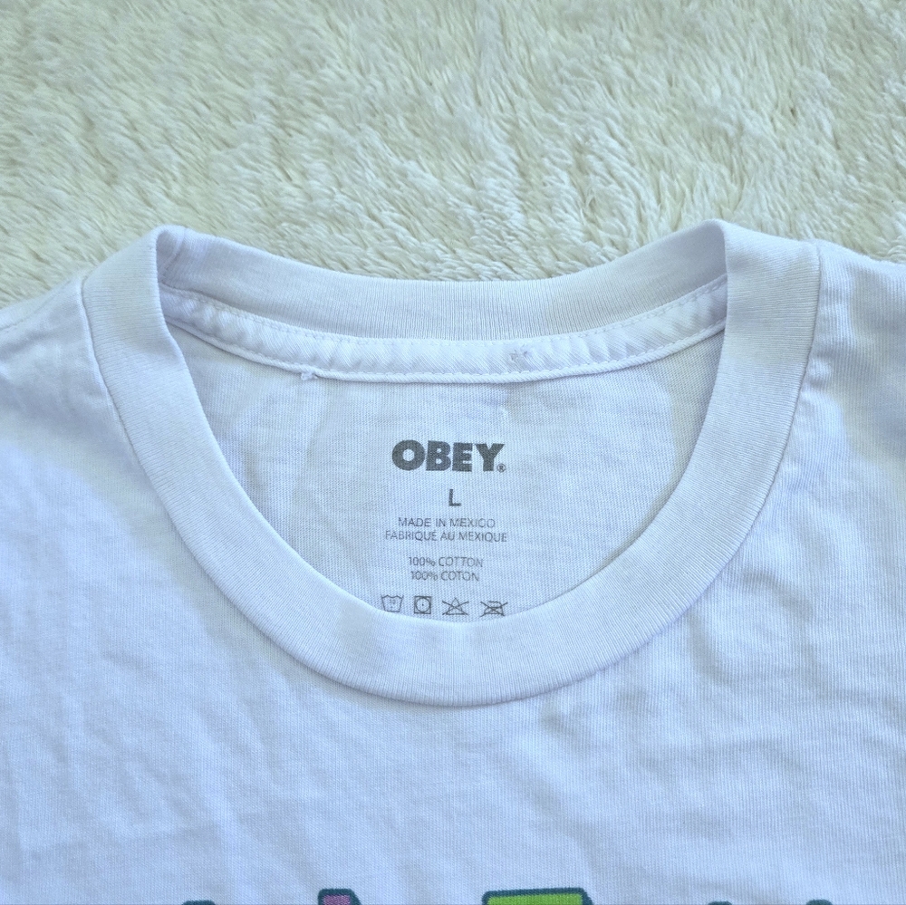 Obey Worldwide🌐 Peace✌️ Dove🕊 Graphic Tee👕 - NWT - Picture 5 of 15